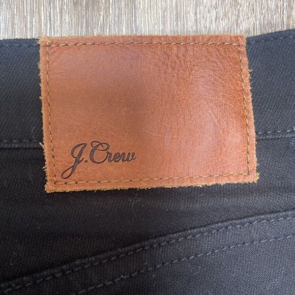 J. Crew Black Lookout High Rise Skinny Jeans Sz 32 - Picture 3 of 12